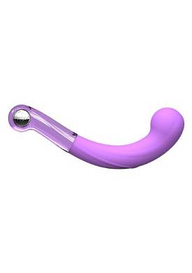 JOPEN Key Comet Stimulator Glas und Silikon gebogen G-Punkt lavendel