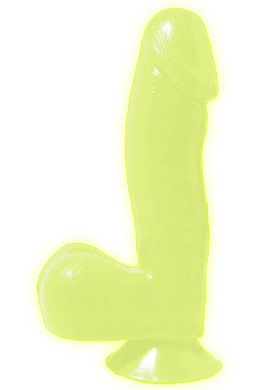 17 x 4 cm Dildo Samuel glow in the dark