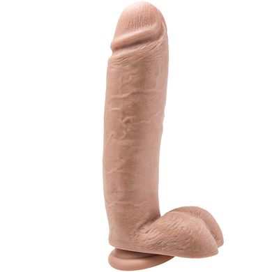 27 x 6 cm ToyJoy Get Real Dildo 10 inch with balls flesh