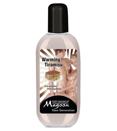 Massagefluid wrmend und wasserlslich - Duftrichtung Tiramisu