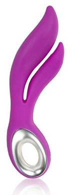 Deluxe G Punkt Silikon Vibrator Wunderwelle. mit Klitorisstimulator & Akkutechnologie