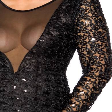 Party Kleid mit Rundhalsausschnitt