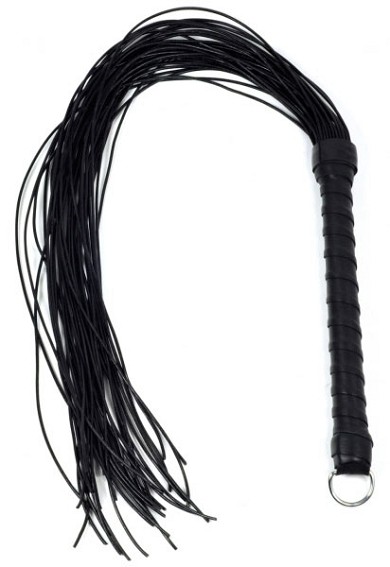 Fine-Striemer mit Ledergriff