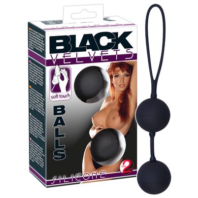 Black Velvets Balls - Liebeskugeln Silikon black