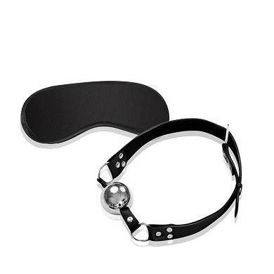 Platinum Ball Gag, 2-teilig