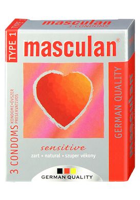 Masculan Kondome Typ1 - sensitive 3 Stk.