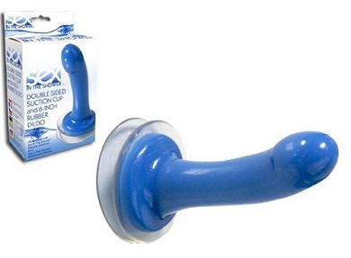 Sex in the Shower - Doppelseitiger Saugnapf & Dildo