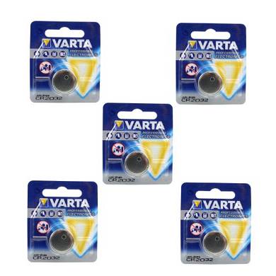 Varta 6032101401 - Knopfzellen-SET 5x CR 2032 Electronic