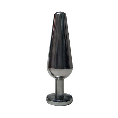 Mister B Stainless Steel Analplug, 13 x 3,5cm