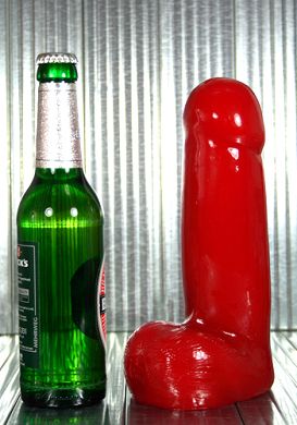 23 x 6 cm TSX Dildo The BIG Split red