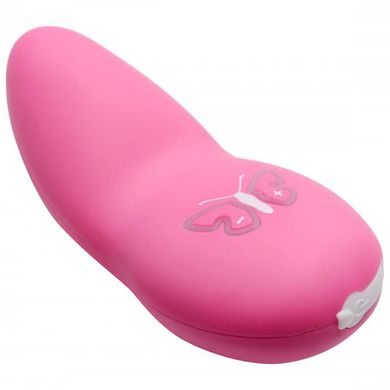 8 cm FRISKY Flutter Auflegevibrator pink - Akku Power