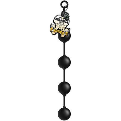 BONEYARD - Boneyard Ass Ballz Xtra-Large 6 cm Silicone black