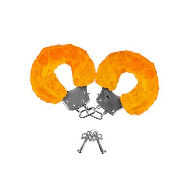 Neon Furry Cuffs orange