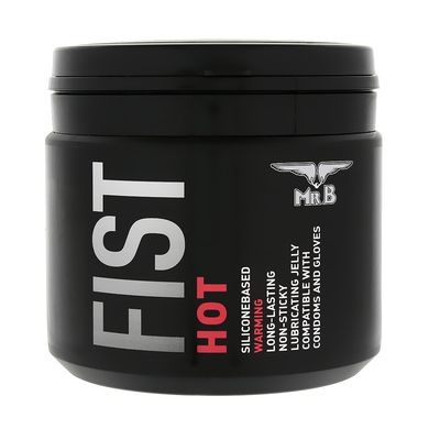Mister B - FIST HOT - Gleitcreme auf Silikonbasis im Tiegel - 500 ml