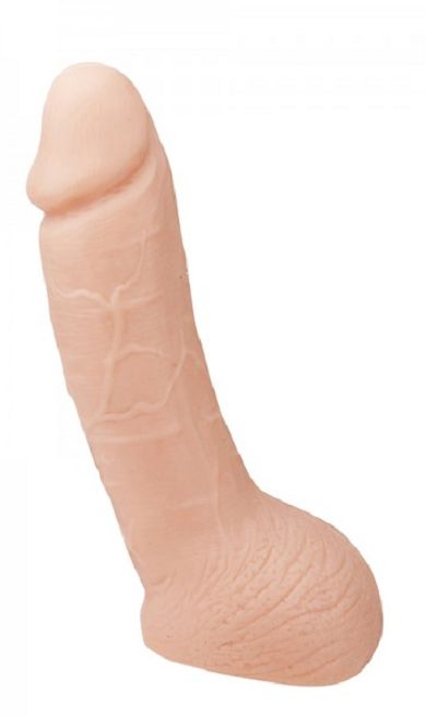 XSKIN 13 cm, gebogen in Hautfarbe