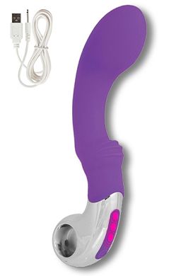 16 x 4 cm Luxus G-Punkt-Vibrator mit 3 Motoren - Akku Power - purple