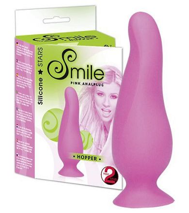 Smile Hopper Anal Plug (pink)