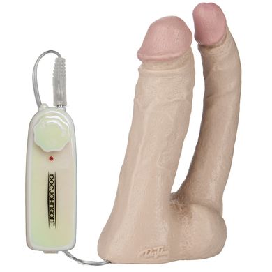 Vibrator doppel Penetrator natur