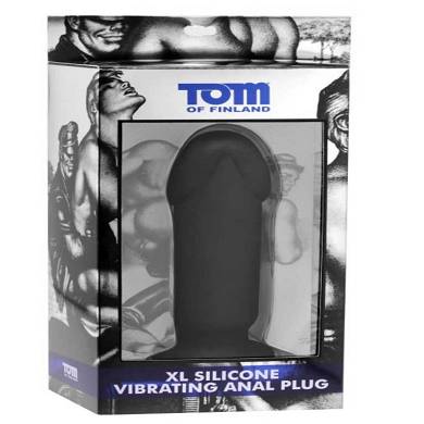 Tom of Finland Anal Plug Vibrating Silicone XL