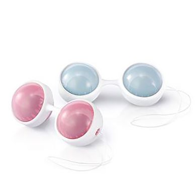 Lelo Luna Beads Mini Pink and Blue - hochwertige Liebeskugeln