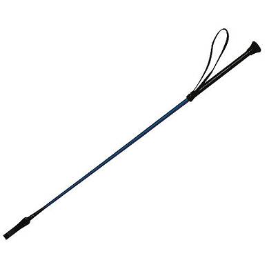 Cravache WHIP & GO Reitstock, Nylon, claquette cuir