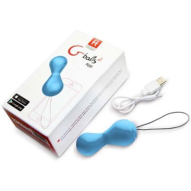 Vibro Gballs App Akku blau