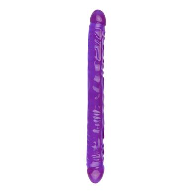 Mega Jelly Kristall Doppeldildo lila 45,5 cm x 4 cm