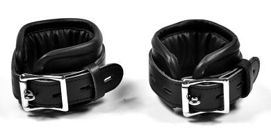 Leder Fufessel, abschliebar - PREMIUM