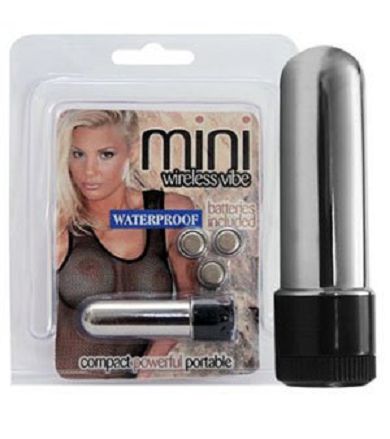 Wasserdichter Mini Vibrator -silber- (4,5cm)