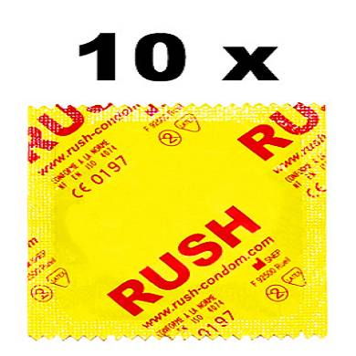 10 St?ck RUSH Kondome