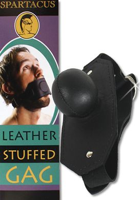Spartacus Stuffed Leather Gag small