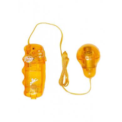 Super Juzy Vibro-Ei - 6 x 4,5 cm - in Orange