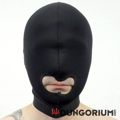 Spandexmaske mit Mundöffnung