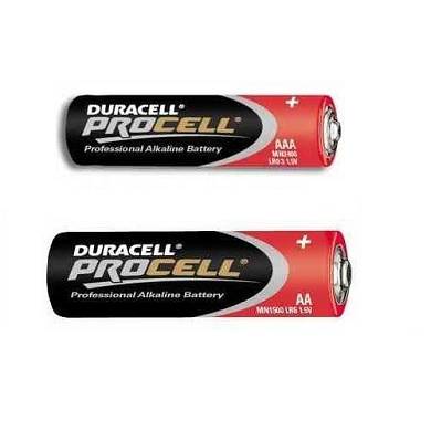 60x MIGNON AA MN1500 LR6 40x Micro AAA LR03 MN2400 Batterie DURACELL Procell 100
