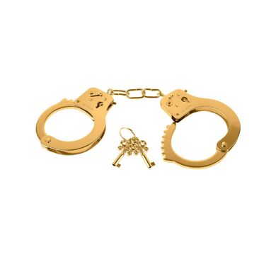 Premium Handschellen gold