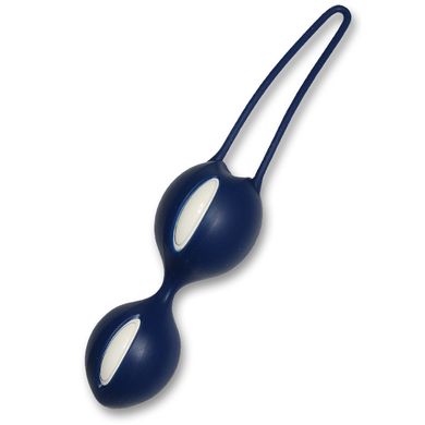 Funfactory DUO Smartballs white/dark blue