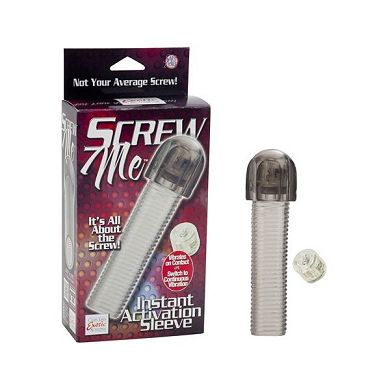 Screw Me(TM) Sofort-Aktivierungs-Aufsteckhülse