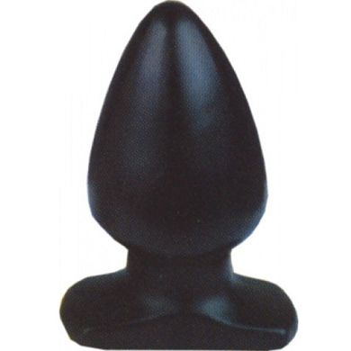 All Black PL11 Analplug, 9 x 5 cm, Medium