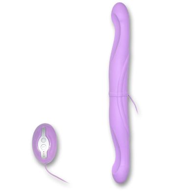 33 x 3,6 cm Vibrating Double Dong purple