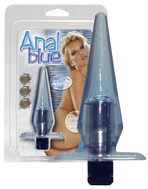 Vibrator Anal-Blue