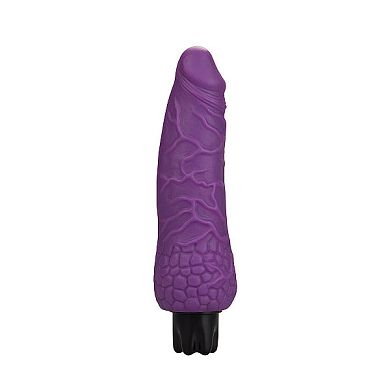 Echter Penisvibrator lila, 15 x 3 cm