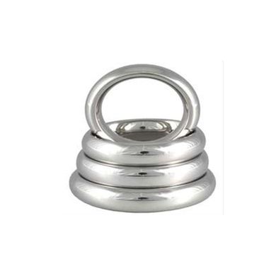 Xleathers extra dicker Donut-Cockring aus Edelstahl