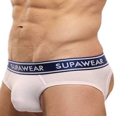Supawear Supadupa MK II Jock Brief Underwear White