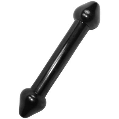 37 x 7,5 cm FAT RIDER Doppeldildo black