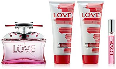 Sex in the City Love 100 ml Eau de Parfum Spray plus 150 ml Body Lotion plus 150 ml Shower