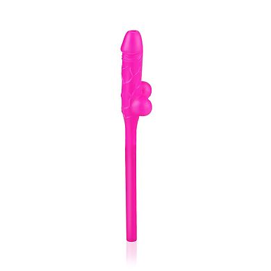Jumbo-Strohhalm Penis, pink