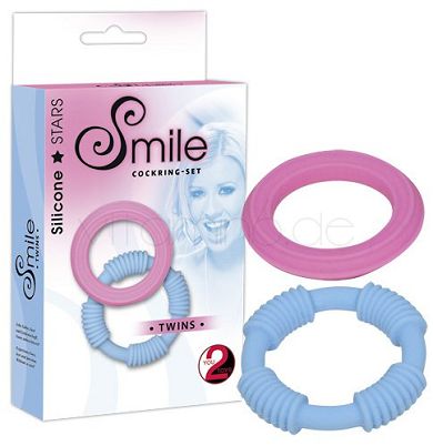 Smile Cockring-Set Twins