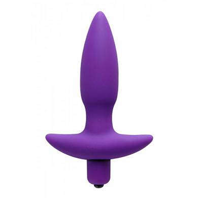 Aria Silicone Vibrating Anal Plug - Small