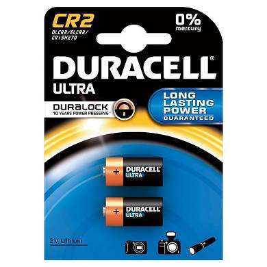 @ 2 Stück Duracell CR2 DLCR2 ELCR2 3V Lithium im Blister