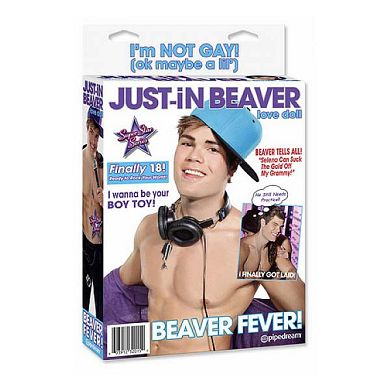 Just-in Beaver Puppe
